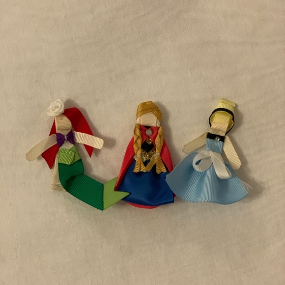 Other - 🎀3 Disney Princess Hair Bows🎀